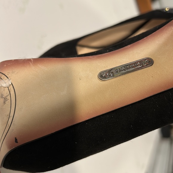 BOUTIQUE 9 SUEDE. PEEP TOE PUMPS SHOE SIZE 9..5 - Picture 12 of 12